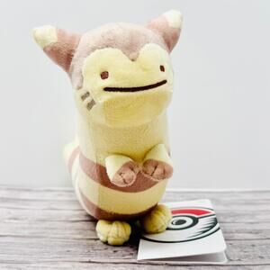 Pokemon Center Ditto Furret Plush 8.5" Official New